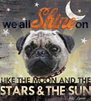 Dog Days - Pug Pup Fine Art Print