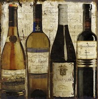 Wine Samples of Europe II Fine Art Print