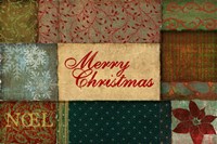 Christmas Patches Fine Art Print
