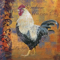 Coq Motifs III Fine Art Print