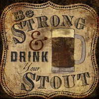 Strong and Stout Framed Print