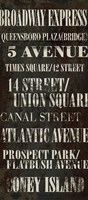 NY B'way Express Fine Art Print