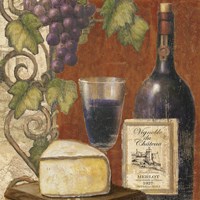 Wine and Cheese Tasting 3 Fine Art Print