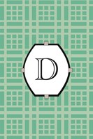 Initials Pattern D Fine Art Print