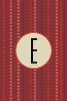 Initials Pattern E Fine Art Print