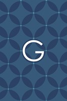 Initials Pattern G Fine Art Print