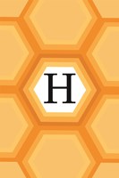 Initials Pattern H Fine Art Print