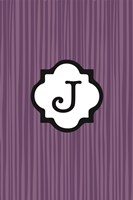 Initials Pattern J Fine Art Print