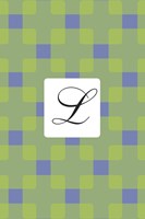 Initials Pattern L Fine Art Print