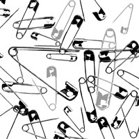 Pin Jumble Fine Art Print