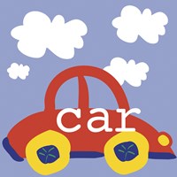 Red Car Fine Art Print