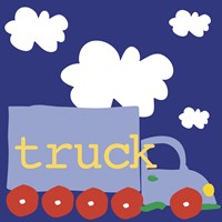 Blue Truck Fine Art Print