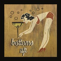 Bottoms Up Framed Print