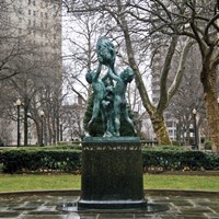 Fountain II (Color) Fine Art Print