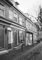 Red Row II (b/w) Fine Art Print