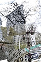 Flatiron Collage Fine Art Print