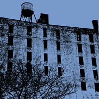 Blue Wall Fine Art Print