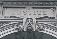 Justice (b/w) Fine Art Print
