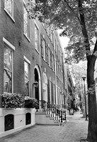 Delancy Street (vertical) (b/w) Fine Art Print