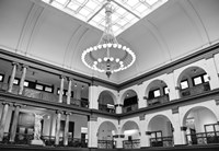 Drexel Interior (b/w) Fine Art Print