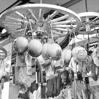 Cheese Shop (b/w) Fine Art Print