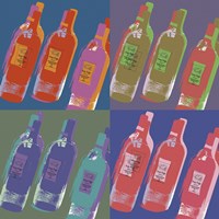 Wine Bottles Fine Art Print