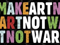 Make Art Not War Fine Art Print