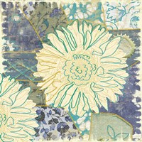 Flower with Fabric Fine Art Print