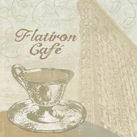 Flatiron Cafe Framed Print