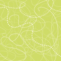 Dashes Green Fine Art Print