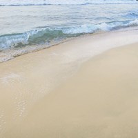 Beach VI Framed Print