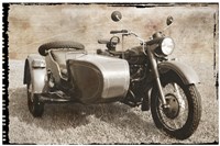 Ural Motorcycle 1 Framed Print