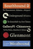 Atlanta Framed Print