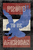 American Textured Fine Art Print