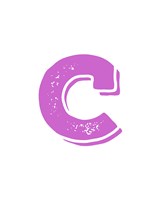 C in Pink Fine Art Print