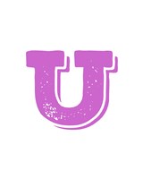 U in Pink Fine Art Print