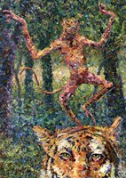 Crazy Monkey Fine Art Print