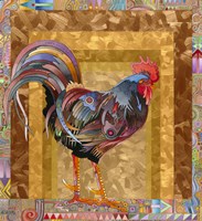 Metallic Rooster by Bob Coonts - various sizes