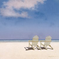 Beach Chairs Fine Art Print
