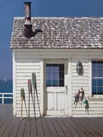 Oars and Buoys Fine Art Print