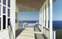 Porch Shadows Fine Art Print