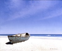Beached Boat 3 Fine Art Print