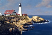 Coastal Lighthouse Fine Art Print