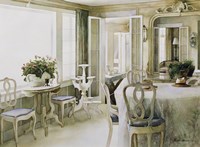 The Shell Mirror Fine Art Print