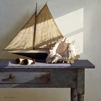 Shell & Sail Fine Art Print