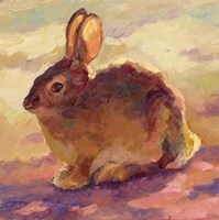 12" x 12" Rabbit Art