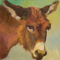 Bored Burro Fine Art Print