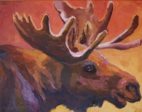 Milton the Moose Fine Art Print