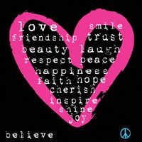 Love Words Fine Art Print