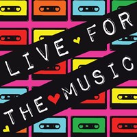 Live for the Music by Louise Carey - various sizes
